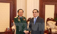 Kerjasama antara tentara dua negara Vietnam dan Laos semakin efektif