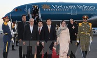 Presiden Truong Tan Sang memulai kunjungan kenegaraan di Iran