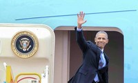 Presiden AS, Barack Obama mengakhiri kunjungan di Vietnam