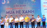 Seratus ribu orang ikut serta dalam kampanye Musim Panas Hijau 2016 di kota Ho Chi Minh