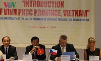 Provinsi Vinh Phuc melakukan promosi investasi di Republik Czech