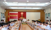 Deputi PM Truong Hoa Binh melakukan kunjungan kerja di provinsi Quang Ninh