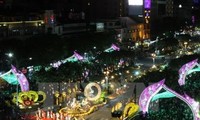Kota Ho Chi Minh terus mengadakan banyak aktivitas menyambut tahun baru 2017