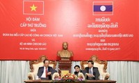 Kementerian Keamanan Publik Vietnam dan Laos memperkuat kerjasama