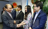 Opini umum internasional menilai tinggi kunjungan PM Nguyen Xuan Phuc di AS