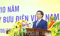 Upacara memperingati ulang tahun ke-10 berdirinya Perusahaan Umum Perposan Vietnam