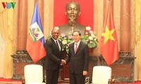 Presiden Tran Dai Quang menerima Ketua Majelis Tinggi Haiti