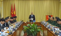 PM Nguyen Xuan Phuc melakukan temu kerja dengan Badan Pengelola Mousolium Presiden Ho Chi Minh