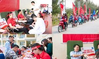 Meneruskan aktivitas “Perjalanan Darah Merah 2018” di berbagai daerah