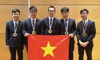 Tim Viet Nam mencapai prestasi menonjol dalam Olimpiade Fisika Internasional