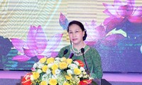    Ketua MN Nguyen Thi Kim Ngan menghadiri upacara peringatan ulang tahun ke-60 kunjungan Presiden Ho Chi Minh di Provinsi Bac Ninh