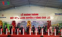 PM Nguyen Xuan Phuc menghadiri acara mengumumkan penyesuaian perancangan Zona Ekonomi Terbuka Chu Lai