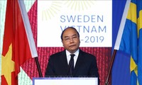 PM Nguyen Xuan Phuc menemui Ketua Parlemen Swedia, Andreas Norlen