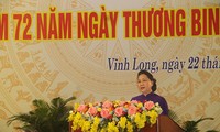 Partai Komunis, Negara dan rakyat Viet Nam akan untuk selama-lamanya mengukir jasa para martir dan prajurit penyandang disabilitas