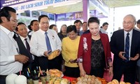 Ketua MN Nguyen Thi Kim Ngan menghadiri pembukaan Pekan Raya Pariwisata Internasional Can Tho 2019