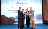 Presiden Perusahaan Umum Eksplorasi dan Eksploitasi Migas (PVEP), Tran Hong Nam menerima jabatan Sekjen ASCOPE