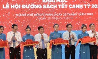 Pembukaan Festival Jalan Buku Kota Ho Chi Minh Hari Raya Tet 2020