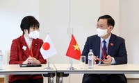 Ketua MN Vuong Dinh Hue Lakukan Pertemuan dengan Ketua Majelis Tinggi Jepang