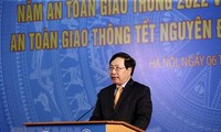 Deputi Harian PM Pham Binh Minh Canangkan Tahun Keselamatan Lalu Lintas 2022