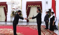 Dubes Viet Nam Ta Van Thong Sampaikan Surat Kepercayaan Kepada Presiden Indonesia, Joko Widodo