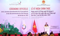 Peringatkan Hari Internasional Francophonie 2022 di Ha Noi
