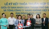 Kota Da Nang dan Vietnam Airlines Tandatangani Kerja Sama Pembangunan Periode 2023-2027