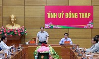 PM Vietnam, Pham Minh Chinh Lakukan Temu Kerja dengan Pimpinan Teras Provinsi Dong Thap