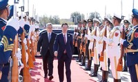 Presiden Vo Van Thuong Akhiri dengan Baik Kunjungan Kehadiran di BRF ke-3 di Tiongkok