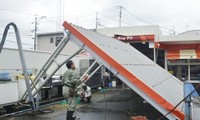 Goni typhoon hits Japan’s Kyushu island