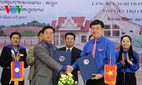 Jóvenes vietnamitas y laosianos amplía su cooperación
