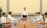 Presidente vietnamita instruye los preparativos del APEC