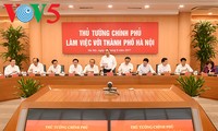 Líderes del Ejecutivo vietnamita proponen instrucciones sobre el desarrollo de Hanói