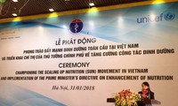 Vietnam lanza un movimiento a favor de la nutrición 