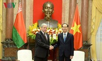 Presidente vietnamita aplaude cooperación con Bielorrusia