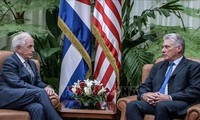 Presidente cubano evalúa relaciones con Estados Unidos 