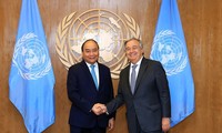Premier vietnamita cumple intensa agenda de trabajo en la 73 Asamblea General de la ONU