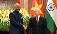 Presidente indio finaliza visita a Vietnam