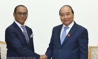 Premier vietnamita recibe al ministro de Relaciones Exteriores y Cooperación de Timor Oriental 