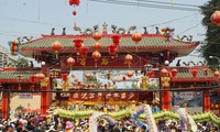 Fiesta en pagoda de Thien Hau une a nacionalidades vietnamitas