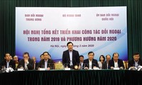 Diplomacia vietnamita por optimizar la eficiencia de sus actividades en 2020 