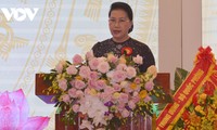 Presidenta del Parlamento vietnamita participa en el V Congreso de Emulación Patriótica del sector jurídico