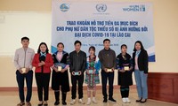 ONU Mujeres ayuda a pobladores de Lao Cai afectados por el covid-19