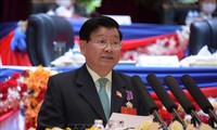 Líderes vietnamitas felicitan al nuevo secretario general del Partido Popular Revolucionario de Laos