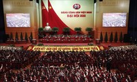 Militantes vietnamitas se muestran complacidos ante los resultados del XIII Congreso Nacional del Partido
