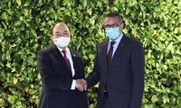 El jefe de Estado aprecia el papel de coordinación de la OMS en los problemas de salud mundial