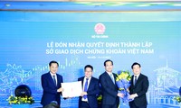 Inauguración del Servicio de Transacciones Bursátiles de Vietnam