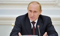 プーチン大統領 シリア空爆の正当性を強調