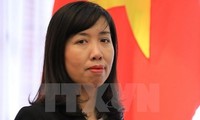 外務省報道官、再び中国に抗議