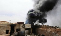 シリア「軍用空港が敵のミサイルで攻撃された」