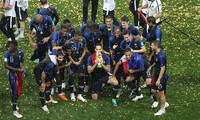 フランスがクロアチアに４－２で勝利、２０年ぶりのＷ杯制覇